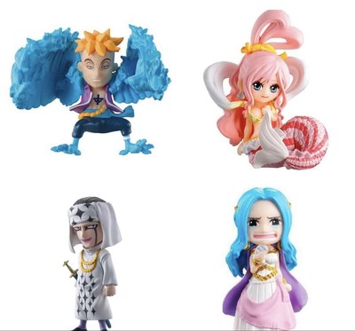 One Piece Gacha Capsule Toy Figure Marco Per Shirahoshi Vivi Set | eBay
