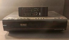 RCA VR450 4-Head VHS VCR Video Cassette Recorder Japan Remote Power no Play