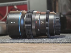 Sirui 50mm 1.33x Anamorphic Lens - Micro Four Thirds (MFT) Mount