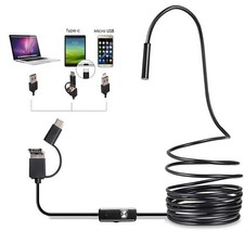 3in1 Waterproof USB Endoscope Borescope Snake Inspection Camera Android PC