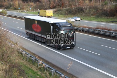 LKW Foto Renault T High Planensattelzug Deutschland schwarz Taskforce Tra #f5mq