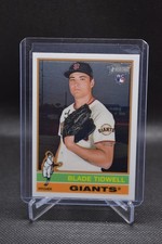 Blade Tidwell Rookie 2025 Topps Heritage High Number Chrome Giants #698