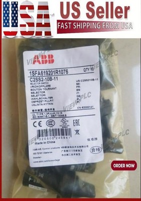 10PCs Original ABB No light selector C2SS2-10B-11 Free shipping &LL