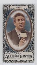 2017 Topps Allen & Ginter Mini Black Border Andy Katz #256 03l6