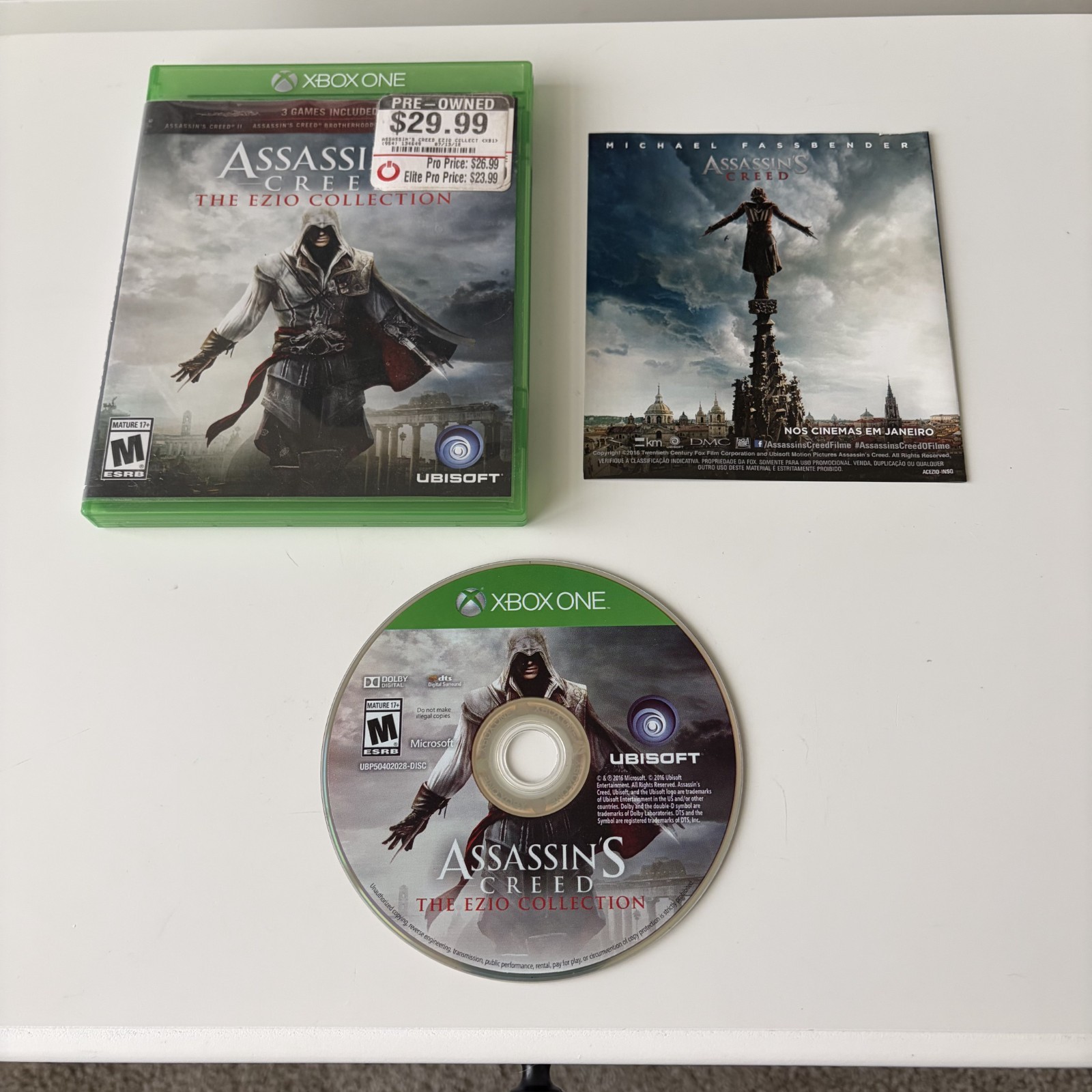 Assassin's Creed The Ezio Collection (Microsoft Xbox One, 20