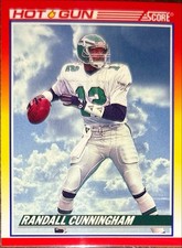 1990 Score - Hot Gun Randall Cunningham #563