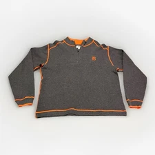 Cutter & Buck Detroit Tigers 1/4 Zip Pullover Long Sleeve Sweater Sweatshirt XL