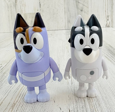 Bluey Figure Uncle Stripe Heeler Aunt Trixie RARE Family Blue NEW
