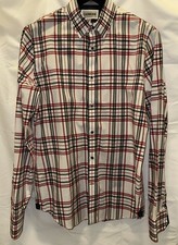 Express Men  s Shirt Medium Fitted Button-Down Preowned Gently Worn