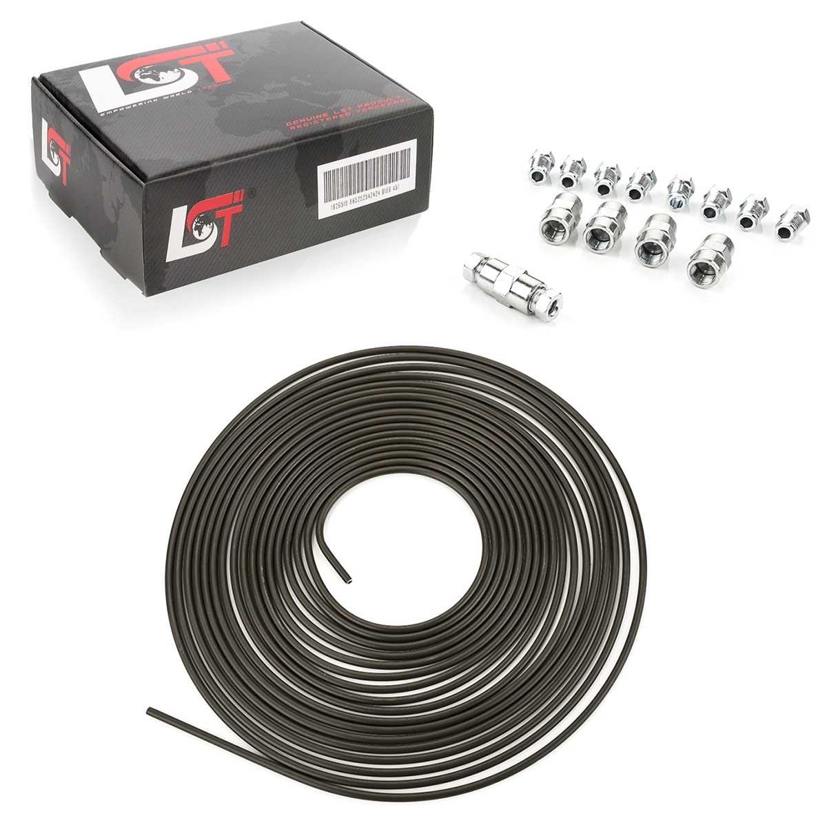 10M Brake Line Brake Pipe Ø 4.75Mm Steel Line Connector Set For Mercedes