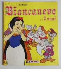 PANINI - Biancaneve e i 7 nani album figurine 1987 - 180 mancanti su 225