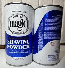 Magic Regular Strength Shaving Powder Depilatory Face 5.0 oz Stops Razor Bumps