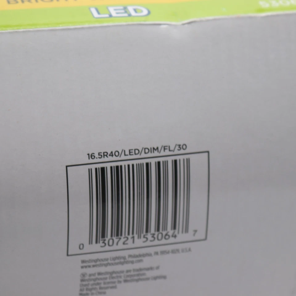 Westinghouse 85-Watt Equivalent Bright White R40 Dimmable LED Light Bulb - Image 2 of 4