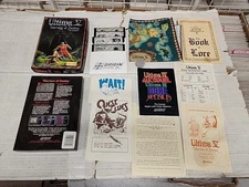 Vintage 1987 Ultima V Warriors Of Destiny Commodore 64 100% Complete Rare