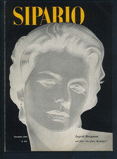 Sipario n.187 del 1950 "Le Piace Brahms?"  Bergman Nuovissimo 1961 ▓