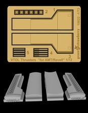 Juego de detalles de propulsores VTOL Green Strawberry 1/72 Razor Crest (AMT / Revell)