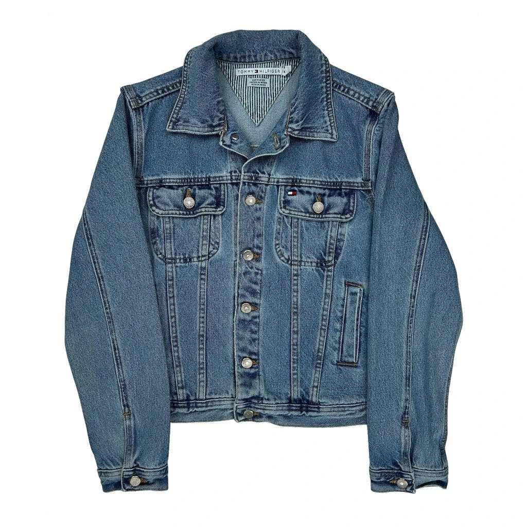 Tommy Hilfiger Denim Jacket - Small Blue Denim