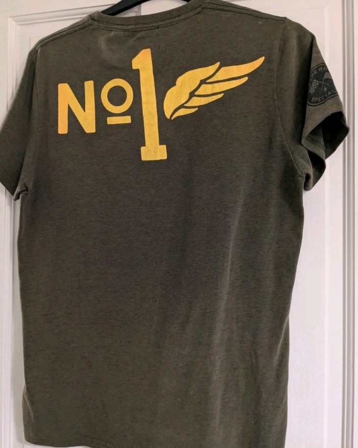 T-shirt Superdry Pour Homme - Taille L - Occasion Très Bon état - Marque Streetwear