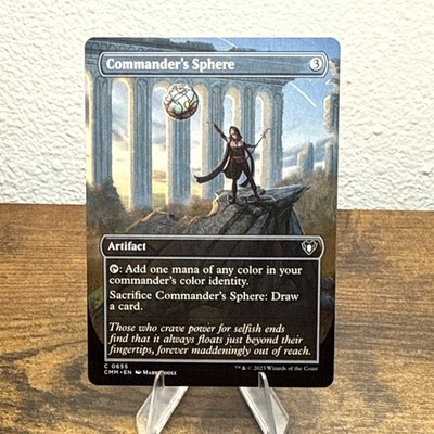 Commander's Sphere (Borderless) Commander Masters Regular