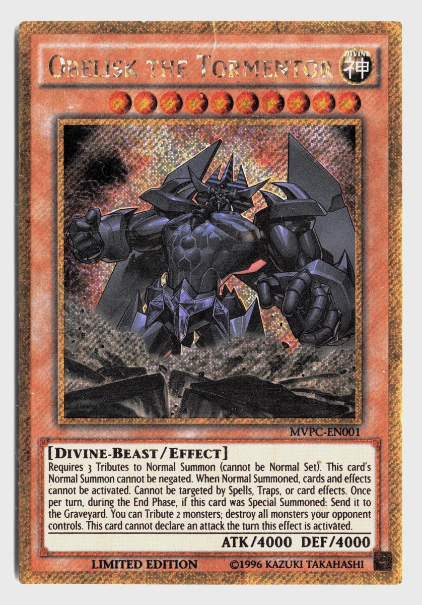 Obelisk The Tormentor Konami Yu-Gi-Oh! TCG Individual Collectible