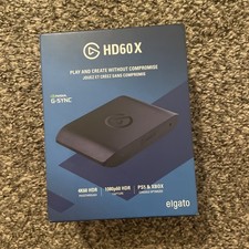 Elgato Game Capture HD60 X External Capture Card, Black