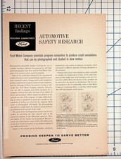Ford Automotive Safety Research Computer Cras...