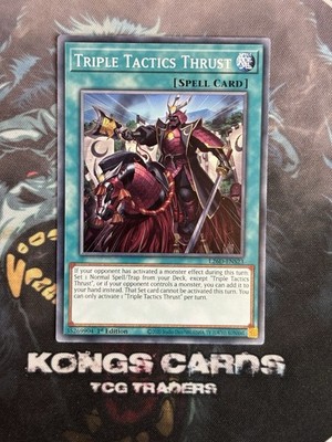 L26D-ENS23 Triple Tactics Thrust Common Yu-Gi-Oh! NEU