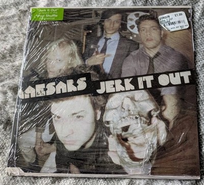 Caesars - Jerk It Out - Turquoise vinyl 7'' single -NEW SEALED