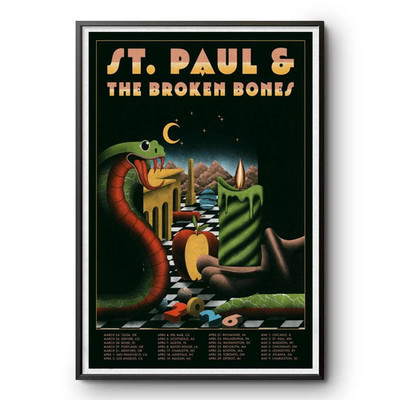 St. Paul And The Broken Bones 2026 North America Tour Poster
