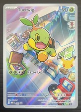 Turtwig MEP040 First Partner Black Star Promo Illustration Rare Pokemon TCG
