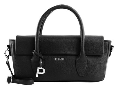 PICARD Busy Lady Hand bag Handtasche Umhängetasche Tasche Black schwarz Neu