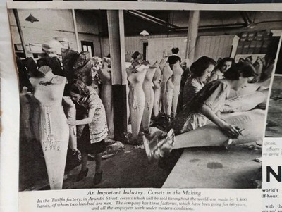 Sk288 Ephemera 1939 Picture Twilfit Factory Portsmouth 