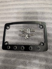 Harley Davidson Road King Curved License Plate Frame