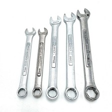 Craftsman Usa 5pc Metric Combination Wrench Set 8-12mm 6 12 Point Vv Va