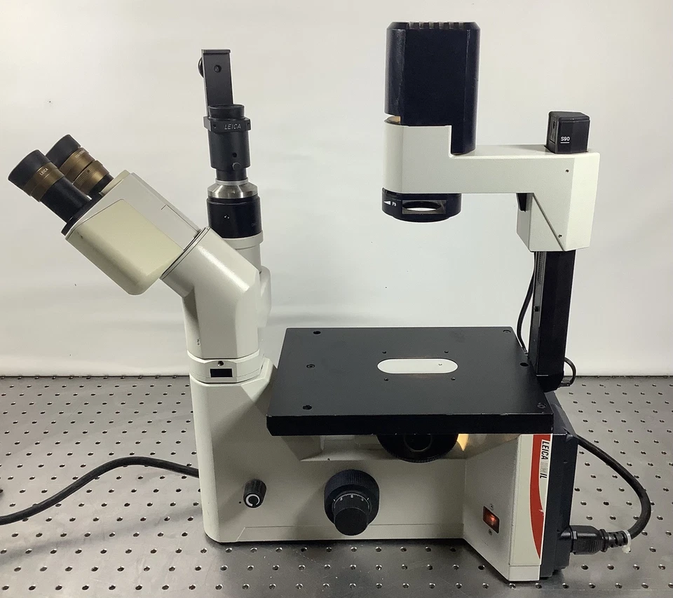 Microscopio invertido Leica DMIL 090-135-001 Foto 3 de 4