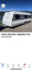 Tourer lMC Caravan Double Axle With Motor Movers 2015