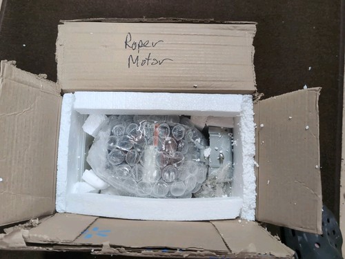 Roper by Whirlpool dryer motor + clamps +base 8066206 279827 RED4440SQ0 - Picture 16 of 17