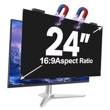 Magnetic 24 Inch Privacy Screen for Computer Monitor 16:9 Aspect Ratio, 24 inch