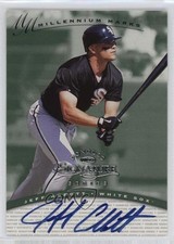 1997 Donruss Signature Series Millennium Marks 364/1000 Jeff Abbott Auto 0g45