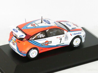 Voiture Miniature 1/43 Ford Focus WRC Rallye Portugal #24 - Marque Vitesse (réf. SKM178) - État Comme Neuf