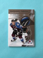 2006 SP Game Used. Authentic Fabrics Patch. Joe Sakic ! SP # 15/75.
