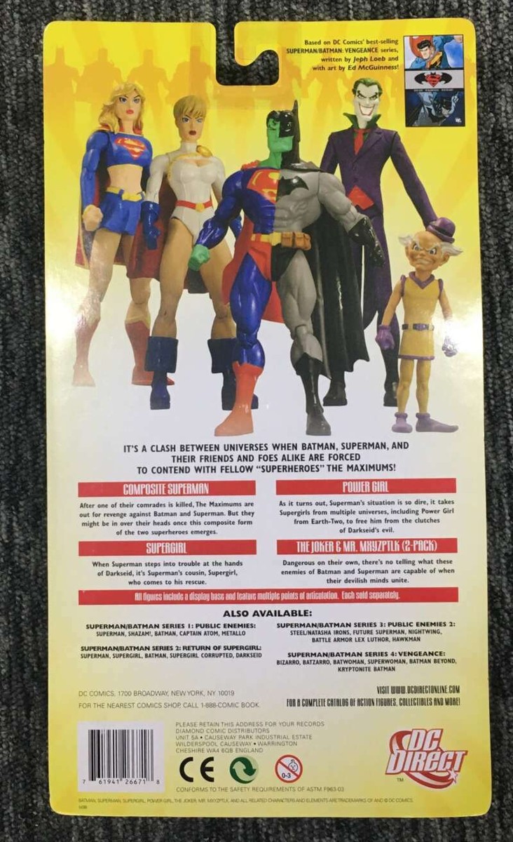DC Direct Batman Superman Series 5 Vengeance 2 Supergirl Figure