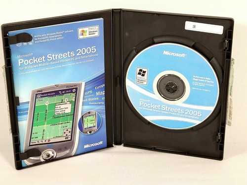 MICROSOFT POCKET STREETS 2005 Complete CIB WINDOWS MOBILE PC FREE SHIPPING - Picture 4 of 5