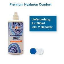 lens4less Multifunktionslösung mit Hyaluron ...