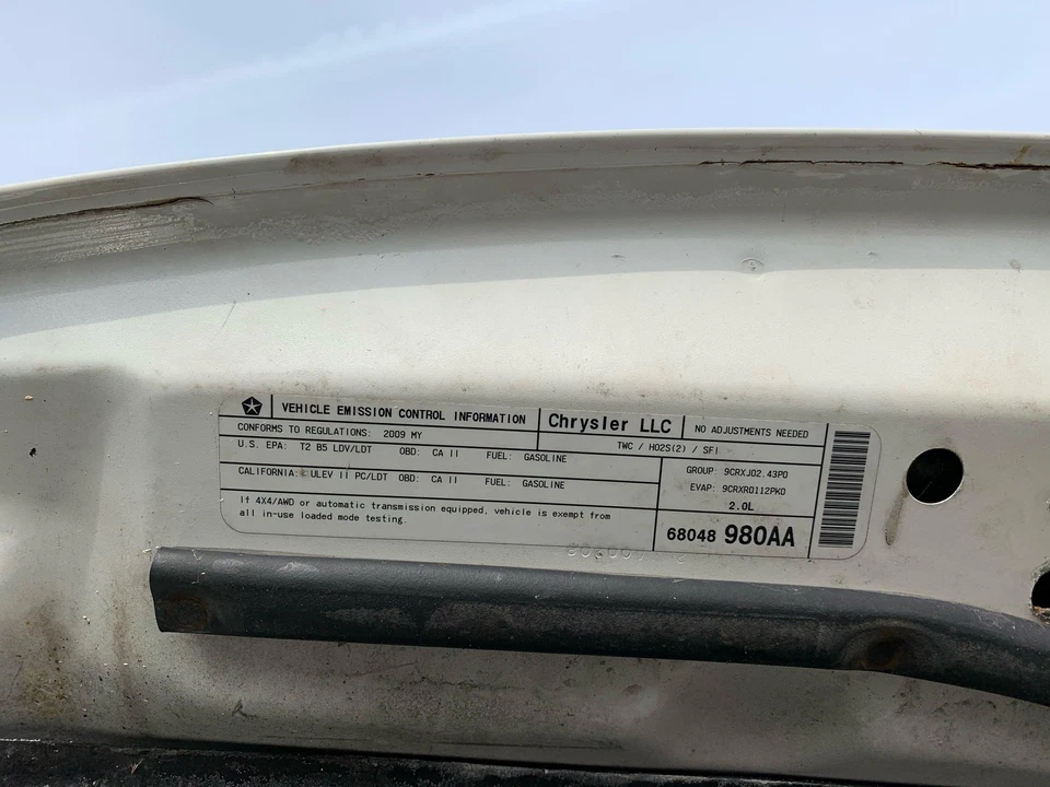 Bomba de dirección asistida Dodge calibre 08 09 10 11 12 Foto 2 de 4