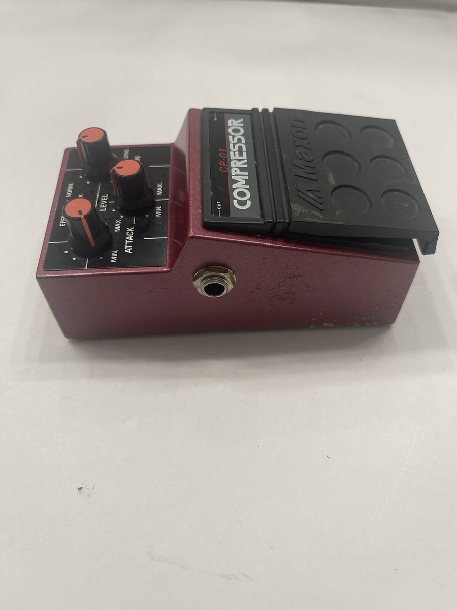 Maxon CP-01 COMPRESSOR エフェクター MAXON CP-01 Compressor Vintage Guitar Effect Pedal Tested