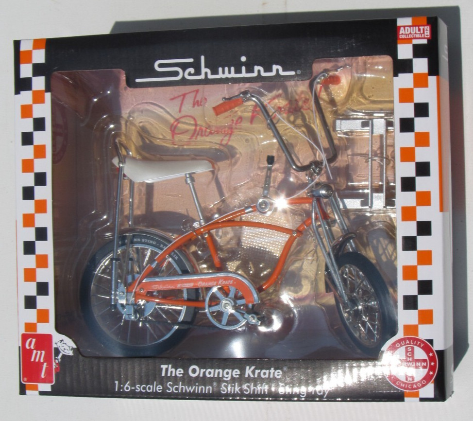 AMT 1:6 SCALE * THE ORANGE KRATE * SCHWINN * STIK-SHIFT 5 SPEED * Bicycle