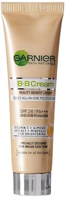 Garnier Skin Naturals BB Cream Daily All in one Moisturiser SPF 24 PA+++ 18 g... - Photo 1/4