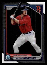 2024 Bowman Chrome Prospects Brooks Brannon #BCP-95 - Boston Red Sox