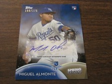 2016 Topps Spring Fever Autograph Miguel Almonte #/175